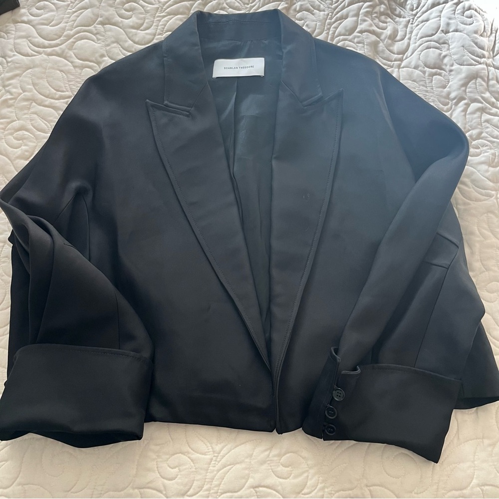 Scanlan Theodore Open Blazer Size Small